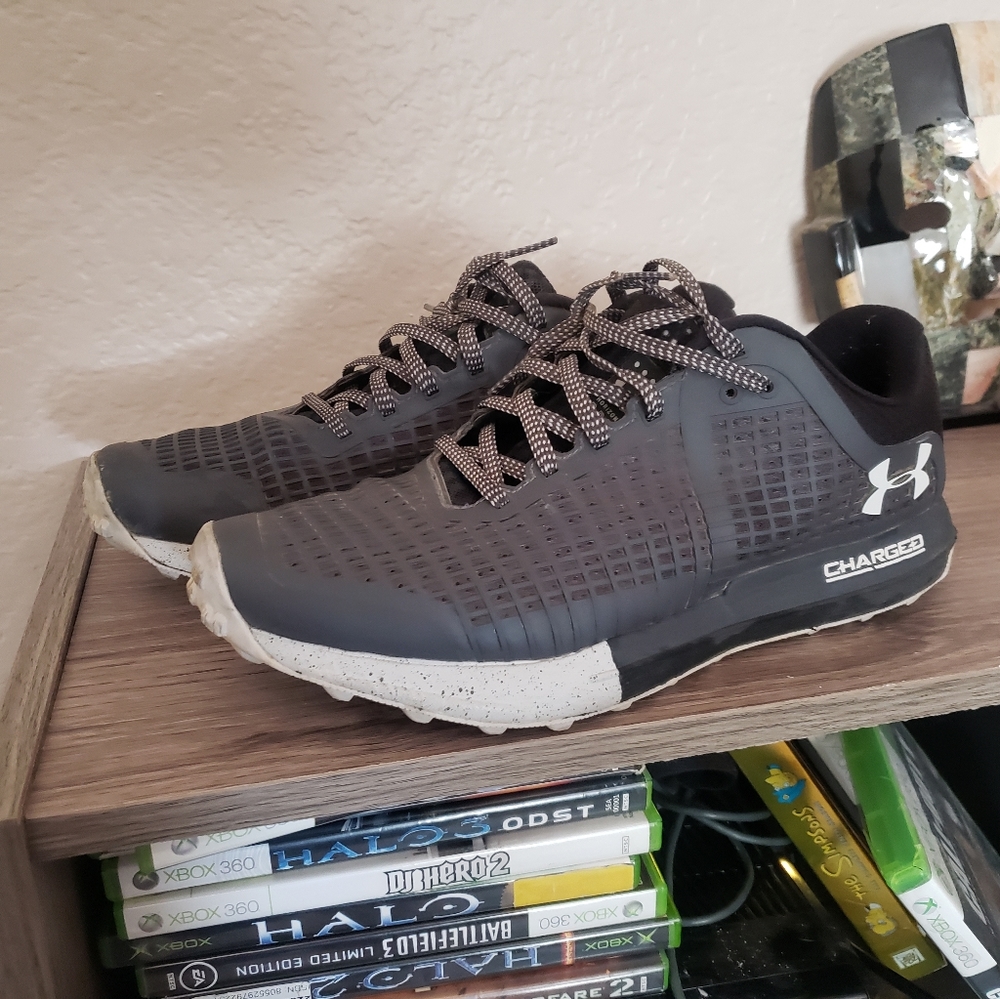 Under armor BPF trail running shoes